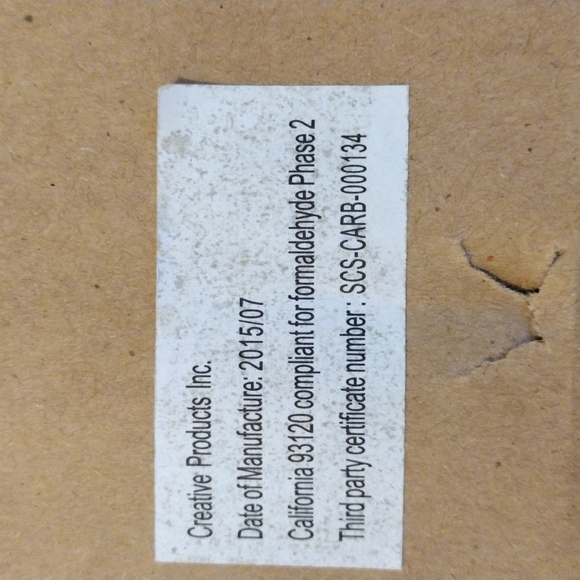 Creative products, framed painted mirror. - Picture 7 of 7